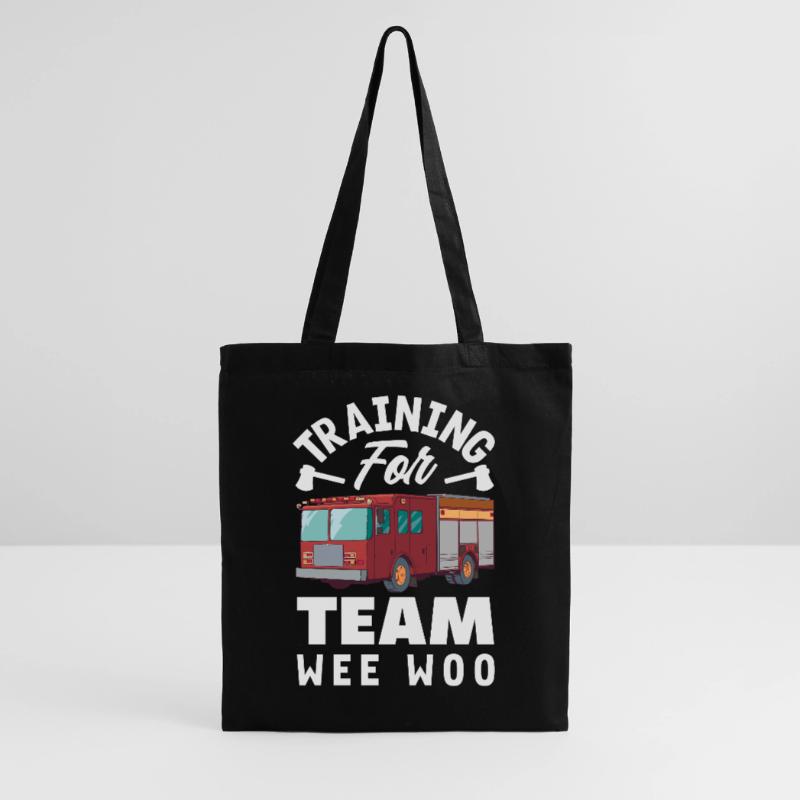 Wee Woo Squad Fire Tiny Firefighter Tote Bag