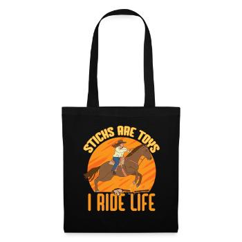 Anti Hobby Horsing - Tote Bag - black - Front