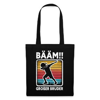 Bääm Grand Frère Dab Enfants Drôles Frères et Sœurs - Sac en tissu - noir - Devant