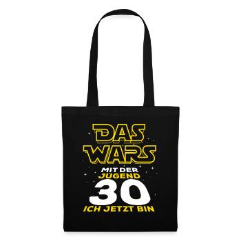That's it with the youth, I'm 30 now - Tote Bag - black - Front