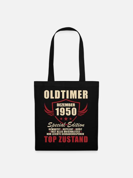 Oldtimer 1950 Special Edition - Stoffbeutel - Schwarz