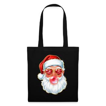 Cute Santa Gum Chewing Gum - Tote Bag - black - Front