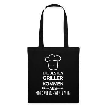 The best grillers come from NRW Graphic - Tote Bag - black - Front