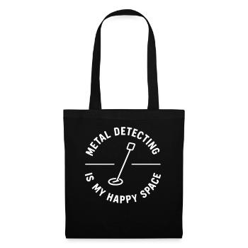 Metal Detecting Is My Happy Space Treasure Hunters - Tote Bag - black - Front