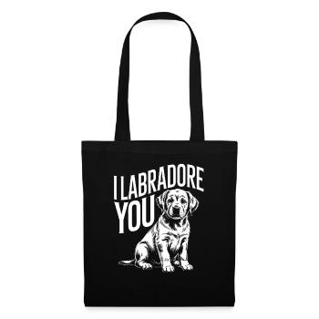 I Labrador You - Tote Bag - black - Front
