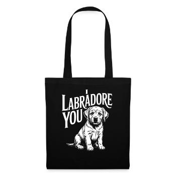 I Labrador You - Tote Bag - black - Front