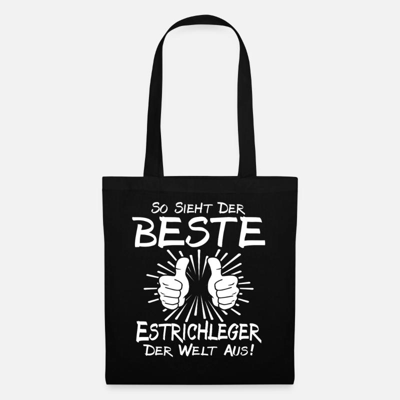 Bester Estrichleger - Stoffbeutel - Schwarz