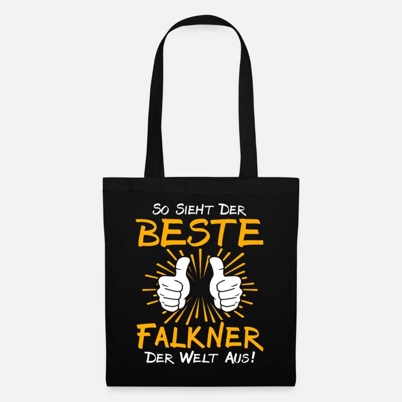 Idea regalo Falkner - Borsa di stoffa - nero