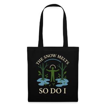 Forest Walk Overthinker Mental Reset - Tote Bag - black - Front