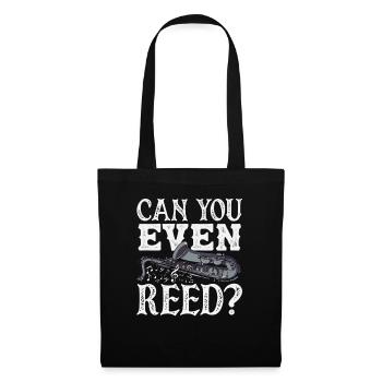 Tu peux même être saxophoniste-saxophoniste - Sac en tissu - noir - Devant