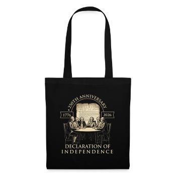 1776 2026 250e anniversaire Amérique 4 juillet États-Unis - Sac en tissu - noir - Devant