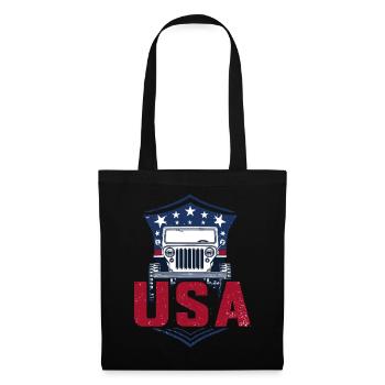 Willys Overland USA Tout-terrain 4x4 - Sac en tissu - noir - Devant