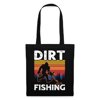 Dirt Fishing Sasquatches - Stoffbeutel - Schwarz - Vorne