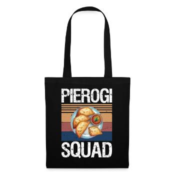 Pierogi Squad Poland Pierogi - Tote Bag - black - Front