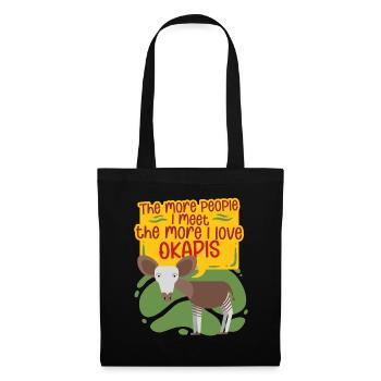 Okapi Animal - Tote Bag - black - Front