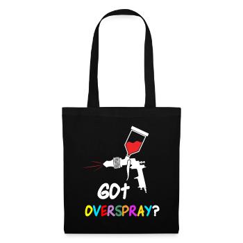 Overspray Colorful Artist Painter Art - Tote Bag - black - Front