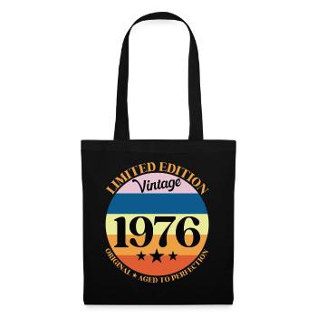 1976 Vintage Birthday Gift 76 - Tote Bag - black - Front
