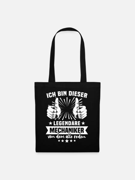Mechaniker Legende - Stoffbeutel - Schwarz
