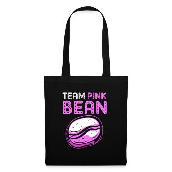 Gender Reveal Team Girl - Stoffbeutel - Schwarz - Vorne