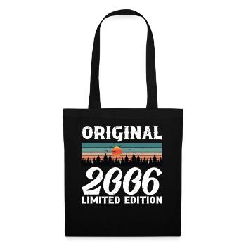 2006 Original Retro Vintage Birthday Gift - Tote Bag - black - Front