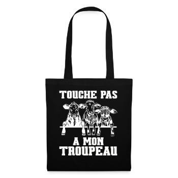 Agriculteur Agriculture Dermatose Nodulaire - Sac en tissu - noir - Devant