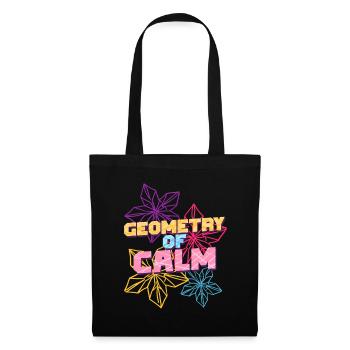 Origami Geometry Of Calm - Tote Bag - black - Front