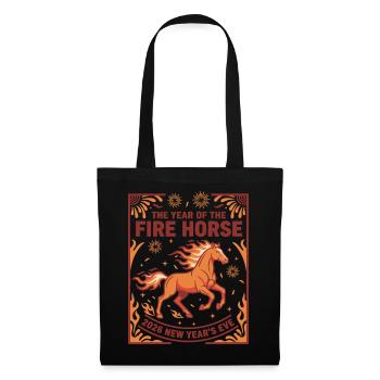 2026 New Year's Eve Fire Horse Celebration Year - Tote Bag - black - Front