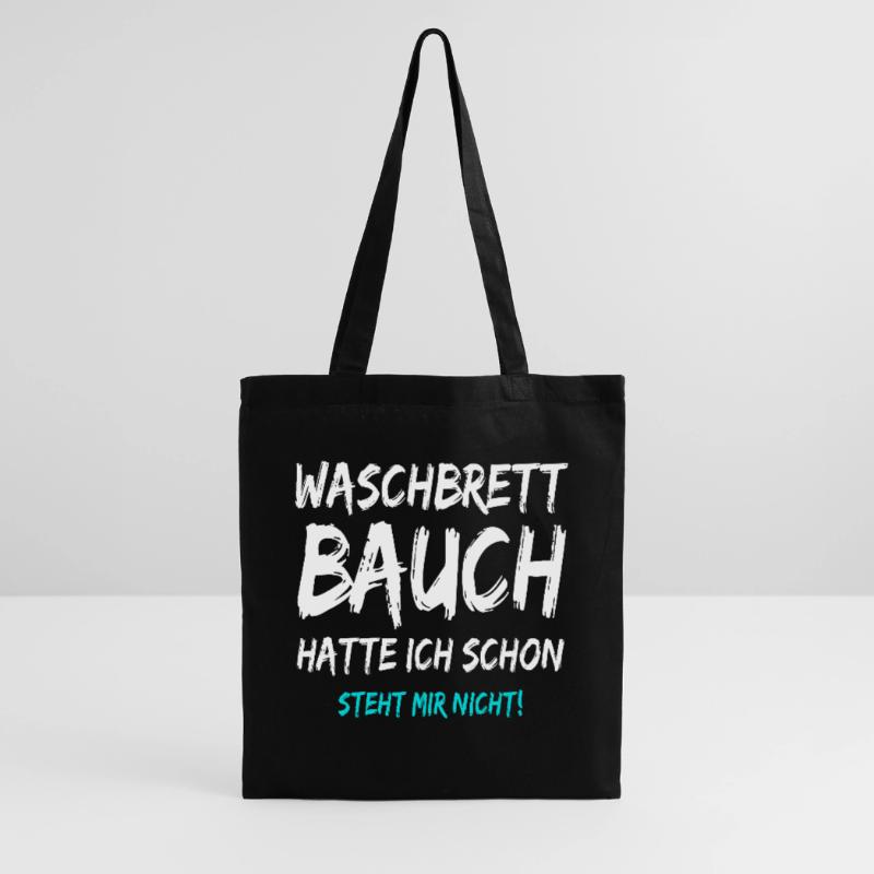 J’avais déjà des abdos en six-pack, ça ne me va pas ! Sac en tissu