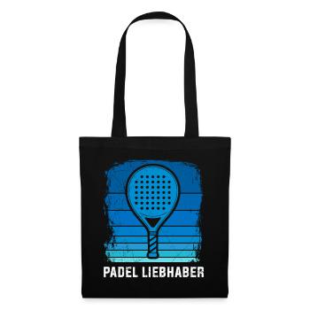 PADEL LOVERS Padel Hobby Padel Sports Funny - Tote Bag - black - Front