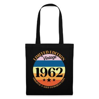 1962 Vintage Birthday Gift 62 - Tote Bag - black - Front