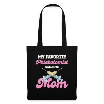 Ma mère phlébotomiste préférée - Sac en tissu - noir - Devant