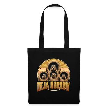 Groundhog Day Groundhog Deja Burrow - Tote Bag - black - Front