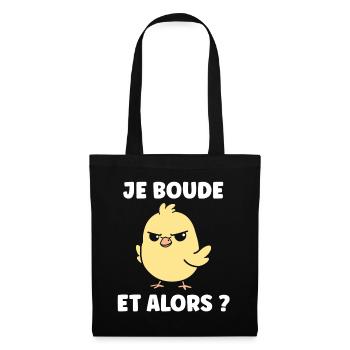 I sulk, so what? - Tote Bag - black - Front