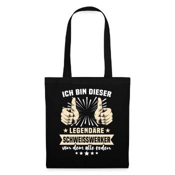 Welder's sayings - Tote Bag - black - Front