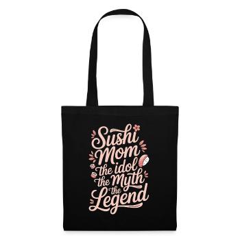 Sushi Mom The Idol The Myth Japanese Food Lover - Tote Bag - black - Front