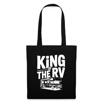 Le roi du camping-car - Sac en tissu - noir - Devant