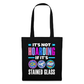 Stained Glass Art Stained Glass Artist - Tote Bag - black - Front