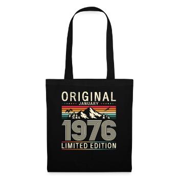 50e anniversaire Original janvier 1976 - Sac en tissu - noir - Devant