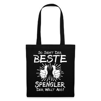 Bester Spengler - Stoffbeutel - Schwarz - Vorne