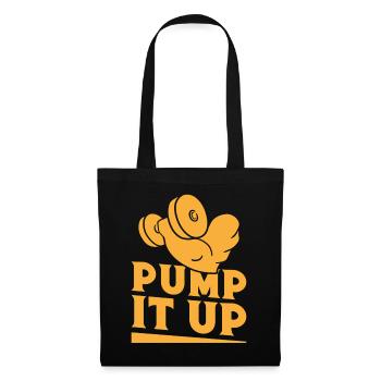 Fitness Fanatics Pump It Up Calisthenics Gym - Stoffbeutel - Schwarz - Vorne