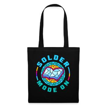 Stained Glass Art Stained Glass Artist - Tote Bag - black - Front