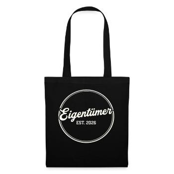 Owner Est. 2026 – Proud Owner Retro - Tote Bag - black - Front