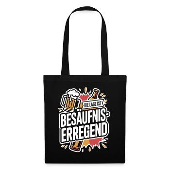 The location is drunken booze party beer - Tote Bag - black - Front