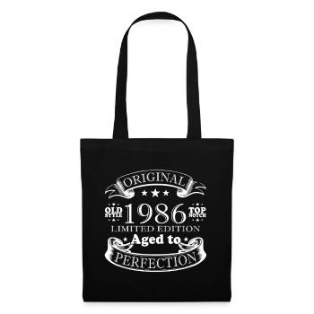 Édition limitée 1986 anniversaire Millésime 1986 - Sac en tissu - noir - Devant