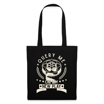Musical Theatre Query Me On My New Play Theater - Tote Bag - black - Front