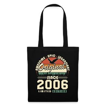 2006 Vintage Birthday Retro Vintage Gift - Tote Bag - black - Front