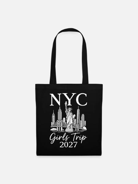 NYC Girls Trip 2027 - Stoffbeutel - Schwarz
