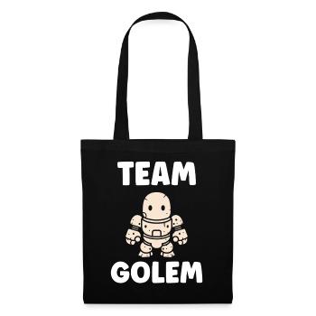 Team golem - Tote Bag - black - Front