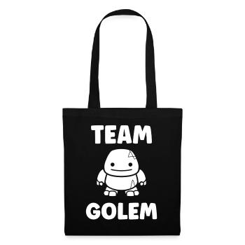 Team golem - Tote Bag - black - Front