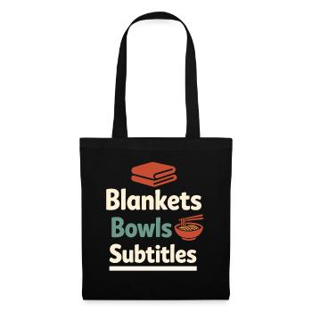 Anime introvert Weeb couch potato - Tote Bag - black - Front